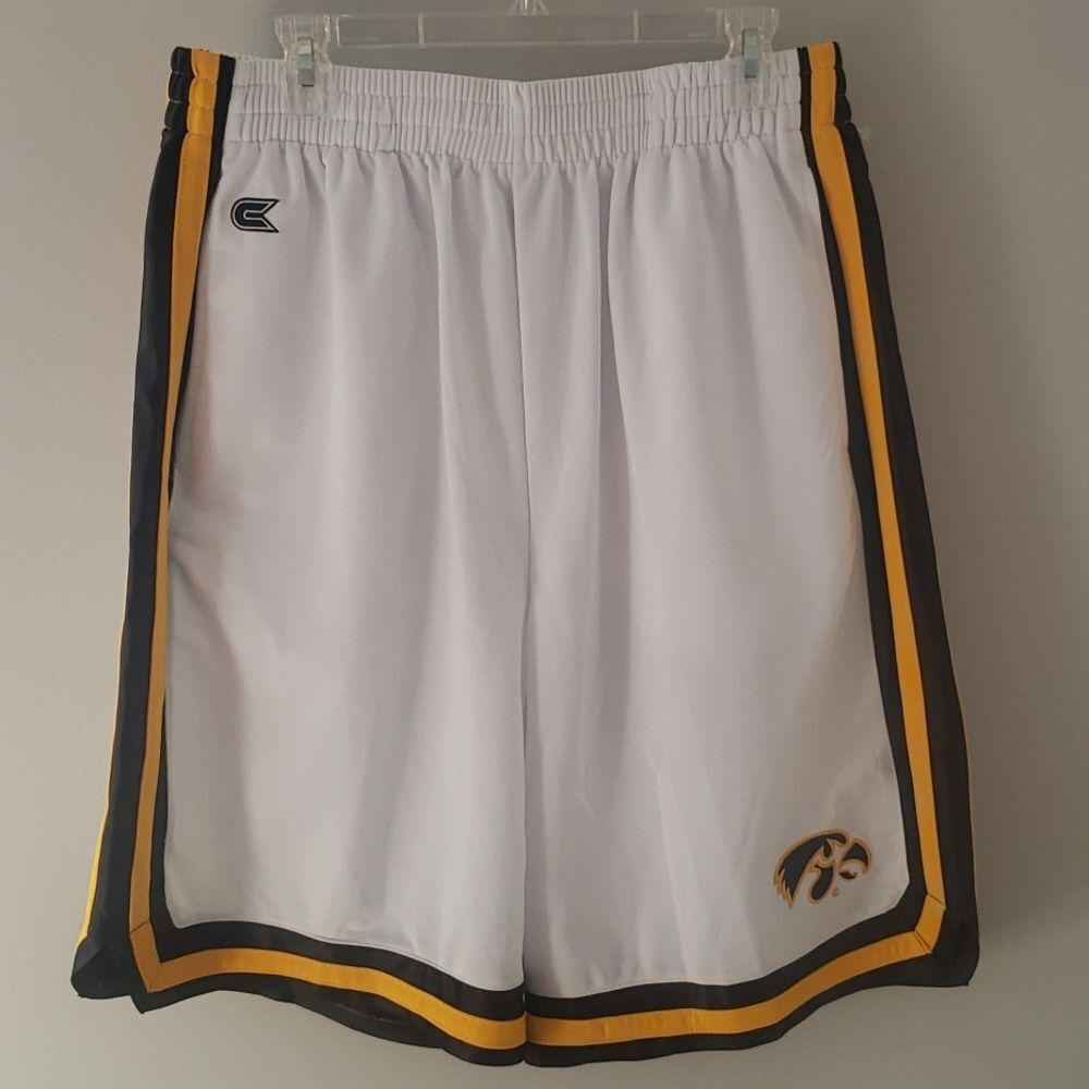 University of Iowa Hawkeyes Basketball Shorts Colosseum XL Unisex
